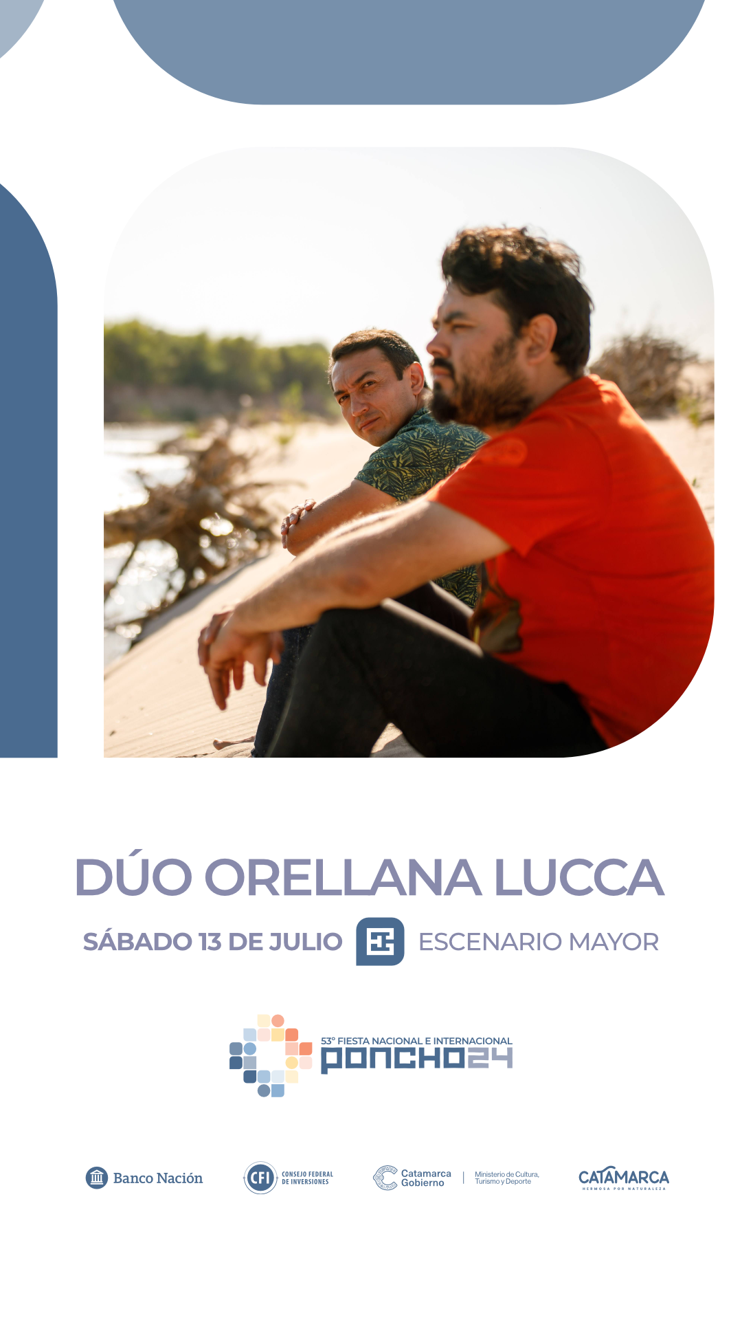 3 story Poncho24 - EM - Presentacion Artistas - Duo Orellana Lucca