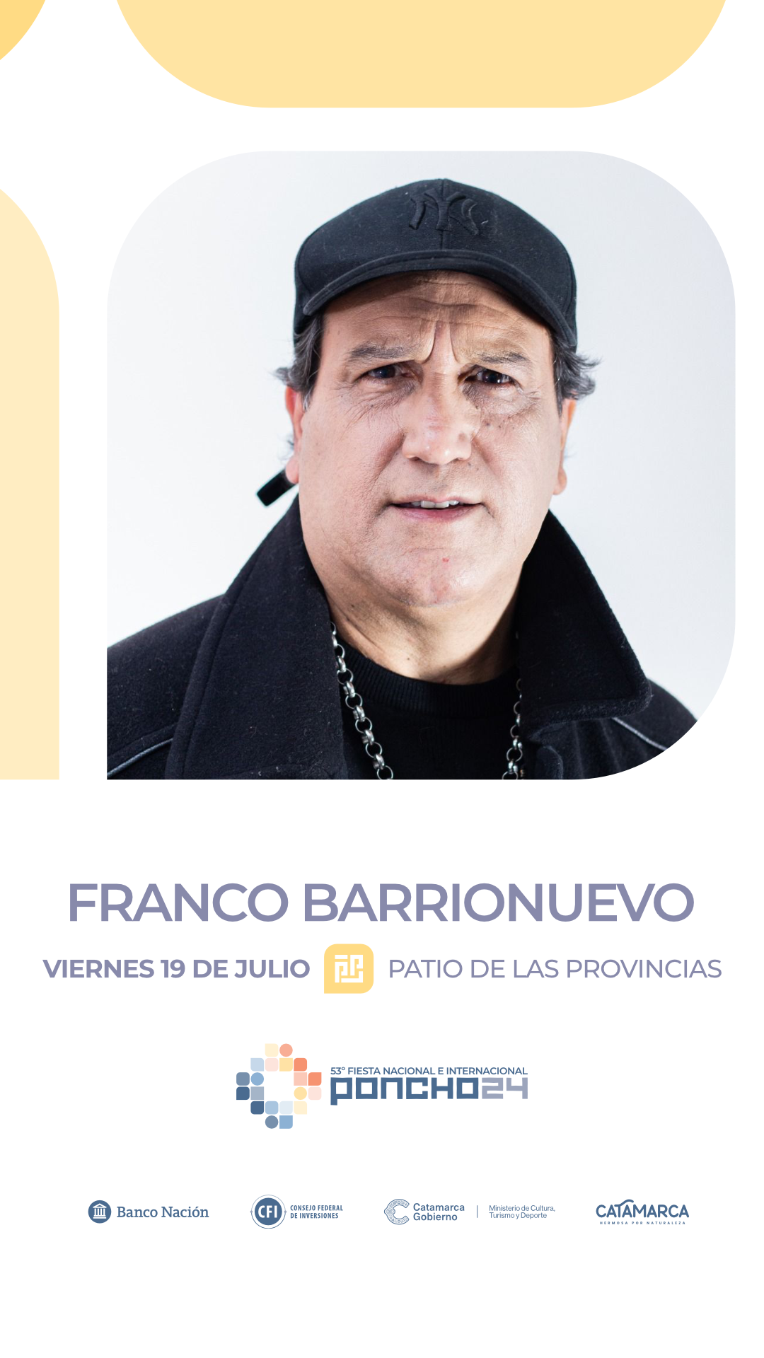 7 story Poncho24 - PP - Presentacion Artistas - Franco Barrionuevo