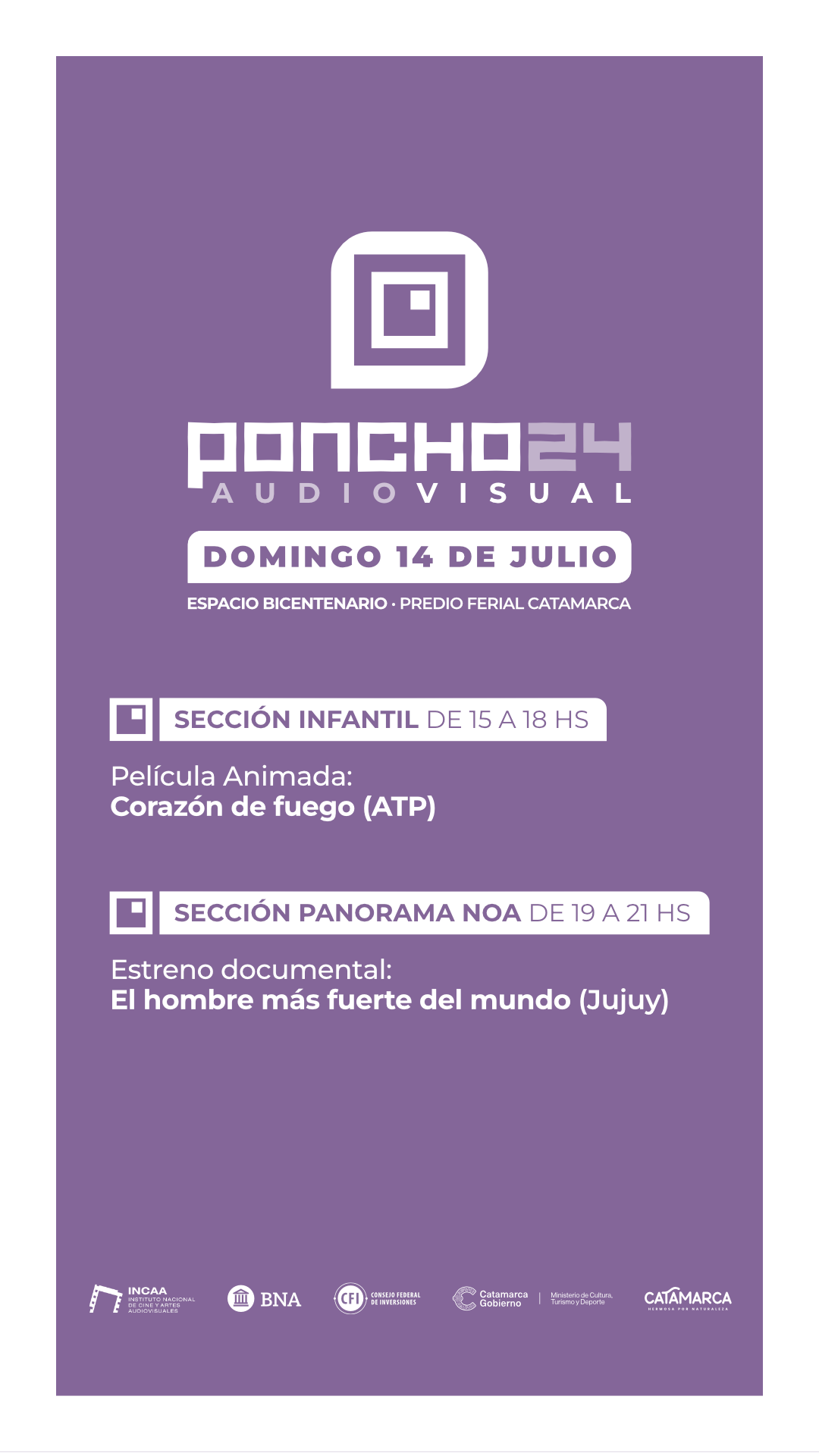 story PonchoAV2024 - Domingo 14