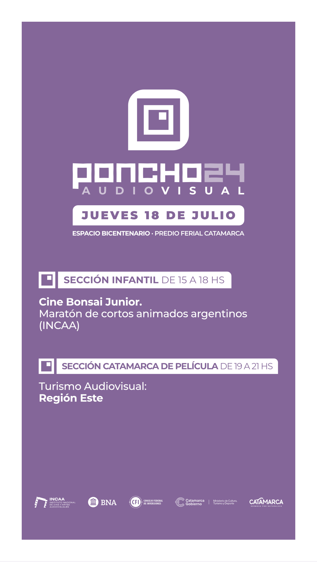 story PonchoAV2024 - Jueves 18