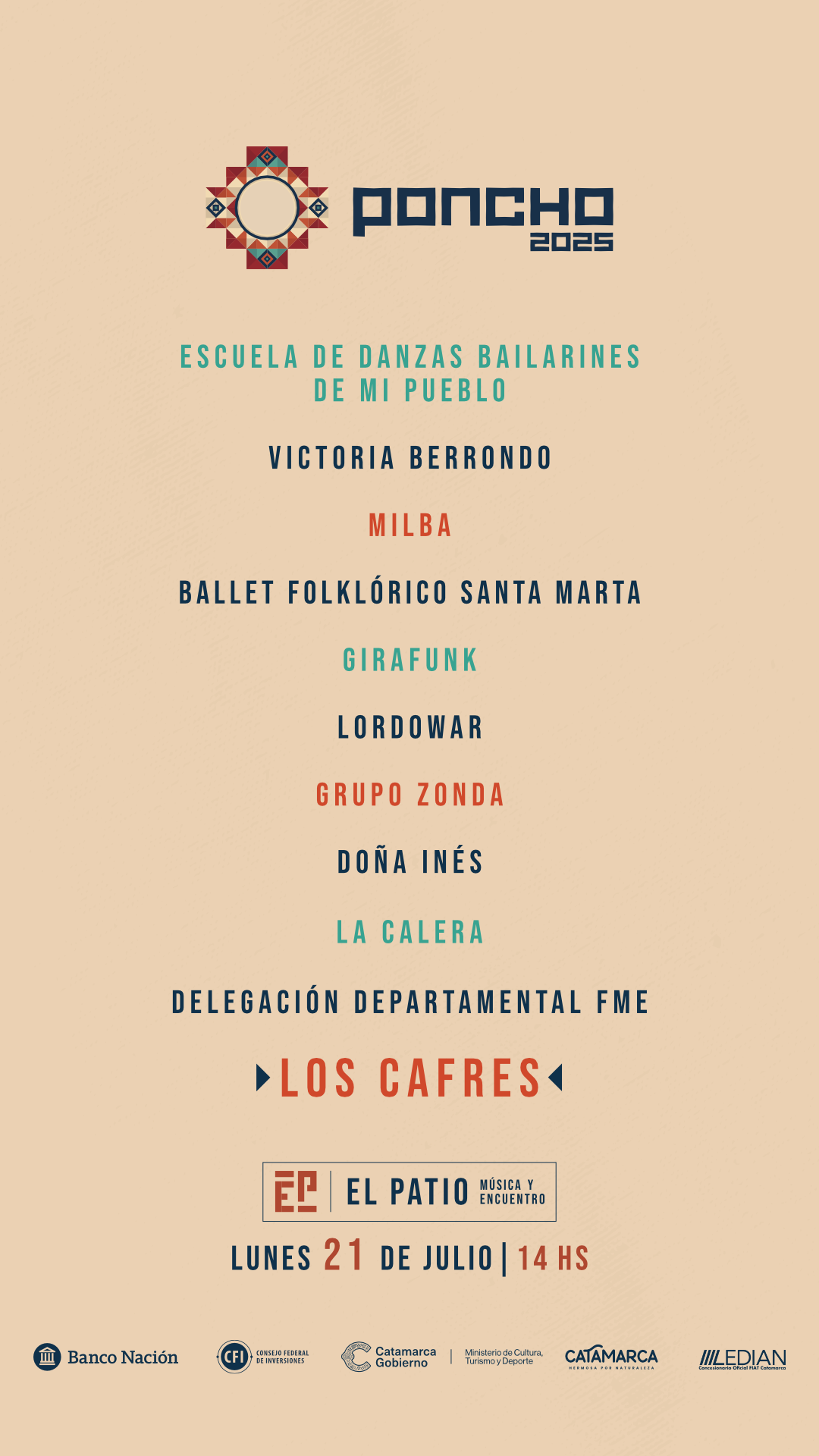 3- Lunes 21