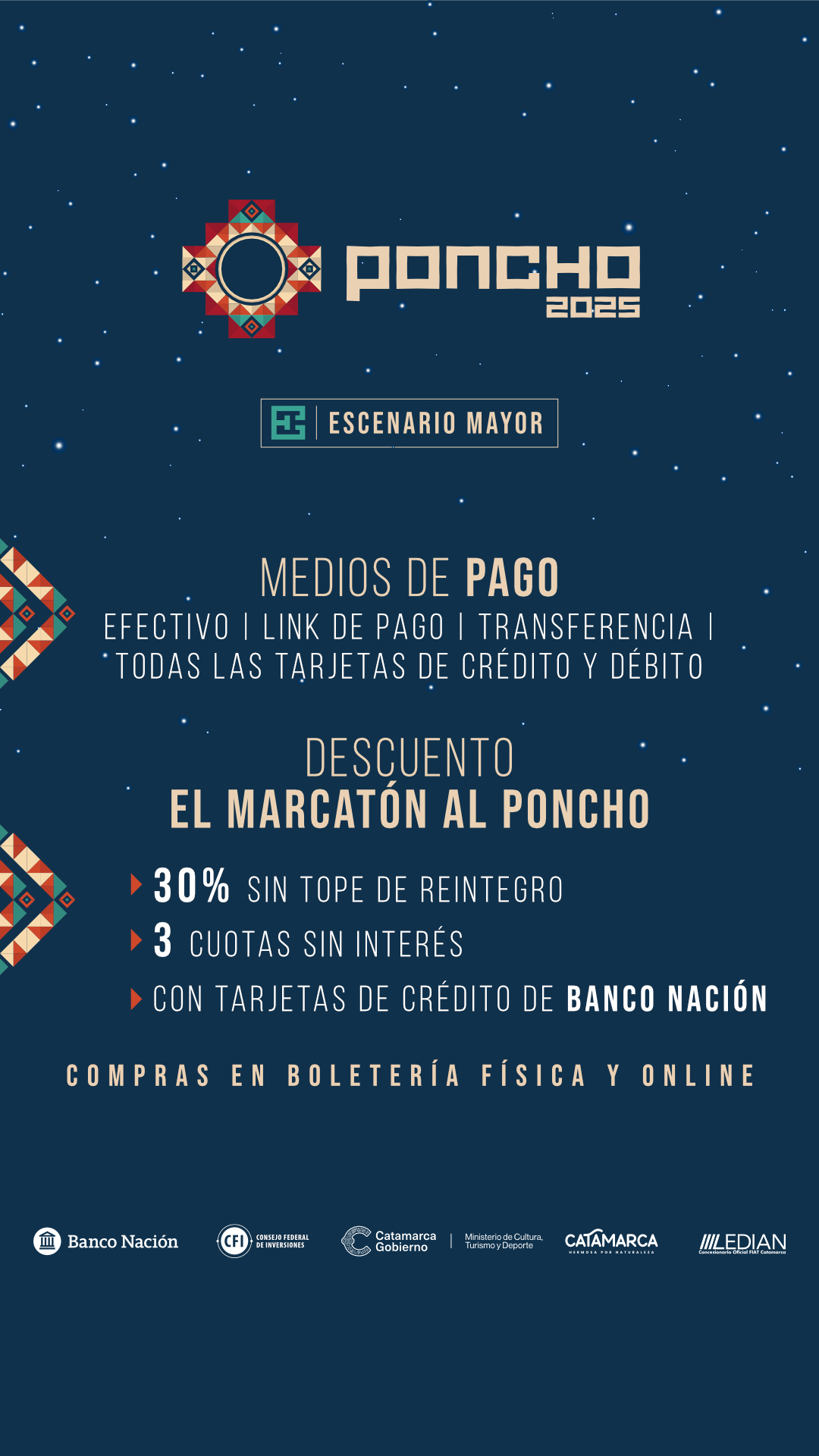 story 06 Poncho25 - Entradas EM